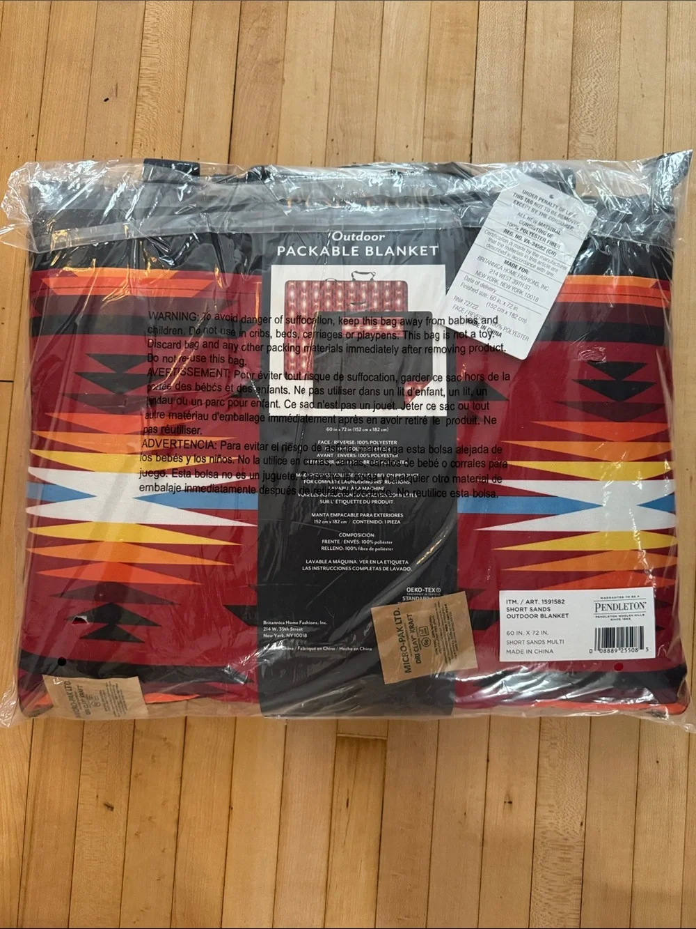 Pendleton Packable Outdoor Blanket